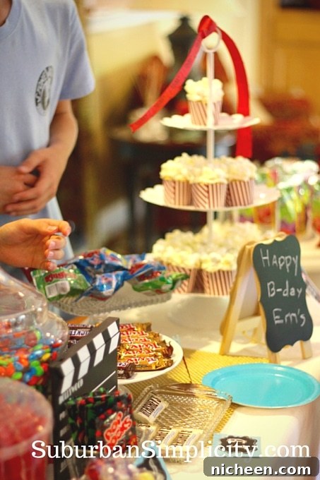 How to Plan a Movie-Themed Birthday Party: Ideas and Checklist 6 Movie-themed-birthday-party