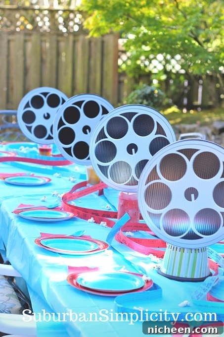 How to Plan a Movie-Themed Birthday Party: Ideas and Checklist 7 Movie-themed-birthday-party