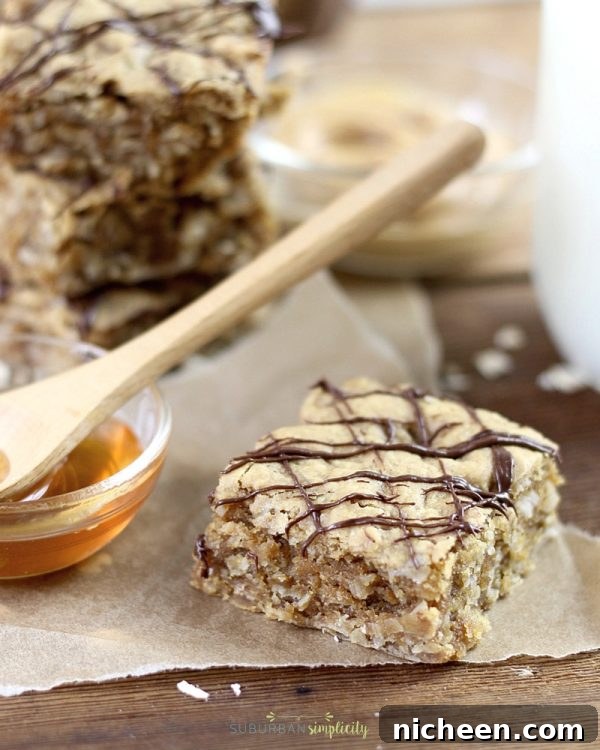 peanut butter oatmeal bars